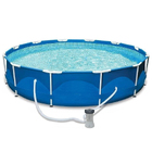 Piscina Intex 4.485 Litros Estrutural Azul Com Bomba Filtrant