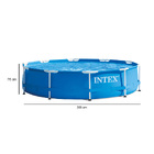 Piscina Intex 4.485 Litros Estrutural Azul Com Bomba Filtrant