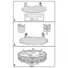 Piscina Intex 4.485 Litros Estrutural Prism Cinza Com Bomba F