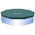 Piscina Intex 4.485 Litros Estrutural Prism Cinza Intex Capa