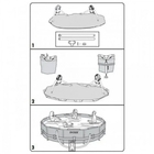 Piscina Intex 4.485 Litros Prism Estrutural Com Bomba Filtran
