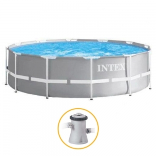 Piscina Intex 4.485 Litros Prism Estrutural Com Bomba Filtran