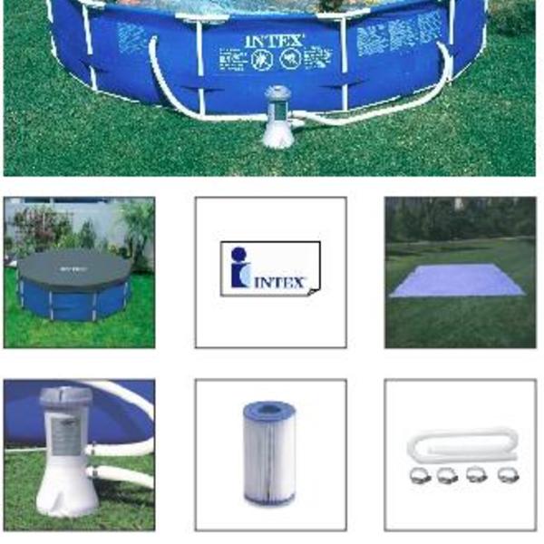 Piscina Intex 6503 Litros com Bomba Filtrante 2006 LH 110v +