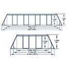 Piscina Luxo Estrutural Retangular 14.812 Litros Com Bomba Fi