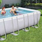 Piscina Luxo Estrutural Retangular 14.812 Litros Com Bomba Fi