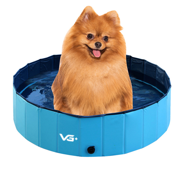 Piscina Para Cachorro Pets Dobrável 60 Cm X 20 Cm Vg+