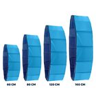 Piscina Para Cachorro Pets Dobrável Azul 80 Cm X 20 Cm Vg+