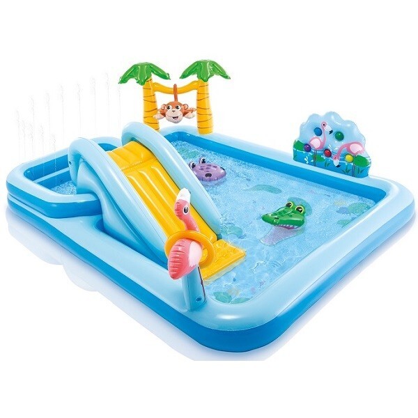 Piscina Playground Aventura Na Floresta 493l Intex 57161