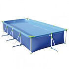 Piscina Retangular 5000 L Premium Mor + Bomba Filtrante 110 V