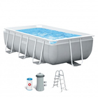 Piscina Retangular Estrutural 3.539 Litros Com Bomba Filtrant