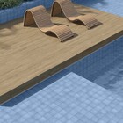 Piso Cerâmico Amadeirado Esmaltado Acetinado Borda Reta Retificado 20X120cm Tropicália Pointer