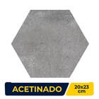 Piso Cerâmico Acetinado 20x23cm Caixa 1,13m² Incepa Seattle G