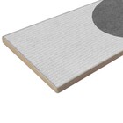 Piso Cerâmico Decorado Esmaltado Acetinado Borda Arredondada Bold 7,2X22cm Brick Concept Gabriella