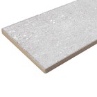 Piso Cerâmico Decorado Esmaltado Acetinado Borda Arredondada Bold 7,2X22cm Brick Urban Gabriella