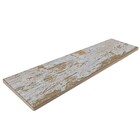 Piso Cerâmico Decorado Esmaltado Acetinado Borda Arredondada Bold 7,2X22cm Brick Wood Color Gabriella