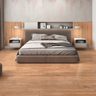 Piso Cerâmico Amadeirado Acetinado Borda Reta Interno 20x120cm Carvalho Formigres Premium