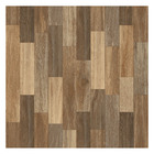 Piso Cerâmico Amadeirado Brilhante Borda Arredondada Interno 57x57cm Taco Damasco Lef