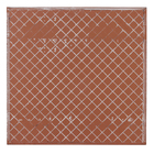 Piso Cerâmico Amadeirado Brilhante 58x58cm Interno Borda Arredondada VPC58019 Viva Cerâmica