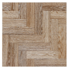 Piso Cerâmico Amadeirado Brilhante 58x58cm Interno Borda Arredondada VPC58019 Viva Cerâmica