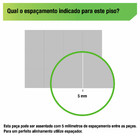 Piso Cerâmico Acetinado Borda Arredondada  HD Carvalho 31X57cm Via Apia