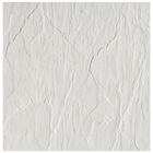 Piso Cerâmico Acetinado Borda Arredondada Alabama White 48,5x48,5cm Buschinelli