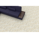 Piso Cerâmico Acetinado Borda Arredondada Petra Bege 51,5X51,5cm Ceral