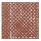 Piso Cerâmico Branco Brilhante 58x58cm Interno Borda Arredondada VPC58000 Viva Cerâmica