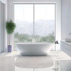 Piso Cerâmico Marmorizado Polido Borda Reta Interno 62x120cm Dune Cinza Ceral