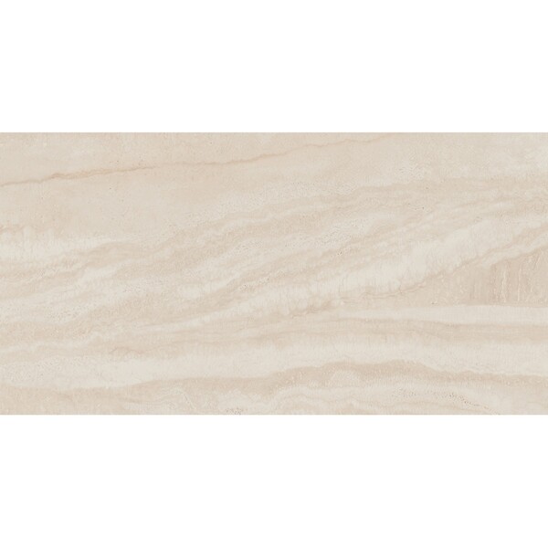 Piso Cerâmico Marmorizado Esmaltado Polido Brilhante Borda Reta 62x120cm Trevi  Grupo Ceral