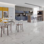 Piso Cerâmico Marmorizado Brilhante Borda Arredondada Interno 58x58cm PSI-67020 Incenor