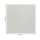 Piso Cerâmico Cimentício Acetinado Borda Arredondada Interno 61,5x61,5cm Portland Cimento Artens