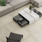 Piso Cerâmico Cimentício Acetinado Borda Reta Interno 75x75cm Chicago Cerbras