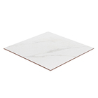 Piso Cerâmico Interno Mármore Esmaltado Borda Reta Classic Marmo 53x53cm Savane