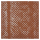 Piso Cerâmico Externo Decorado Esmaltado Borda Arredondada 56301 56x56cm Cristofoletti