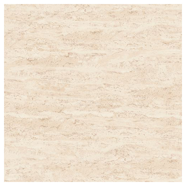 Piso Cerâmico Esmaltado Borda Arredondada 60x60cm modelo Paros Beige 61825 Embramaco