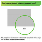 Piso Cerâmico Esmaltado Borda Arredondada 60x60cm modelo São Jose Gray HD61475 Embramaco