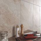 Piso Cerâmico Pedra Externo Esmaltado Acetinado Borda Arredondada Caribe Natural 57x57cm Cerbras