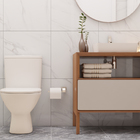 Piso Cerâmico Interno Mármore Esmaltado Borda Arredondada Carrara 60x60cm Pointer