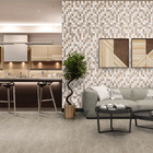 Piso Cerâmico Interno Esmaltado Borda Arredondada Fusion 61,5x61,5cm Ceral