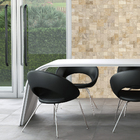 Piso Cerâmico Externo Pedra Esmaltado Borda Arredondada São Jose Beige HD61474 60x60cm Artens