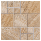 Piso Cerâmico Externo Decorado Esmaltado Borda Arredondada Monterrey 52x52cm Ceral