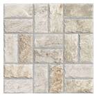 Piso Cerâmico Pedra Fosco Borda Arredondada Externo 60,5x60,5cm Rio Grande Pisoforte