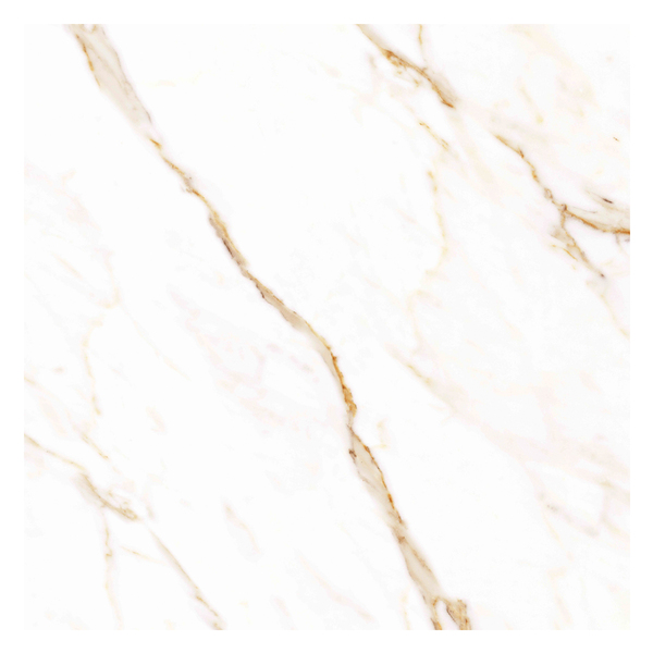 Piso Cerâmico Marmorizado Acetinado Borda Reta Interno 63x63cm PSI-63000R Incenor