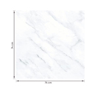 Piso Cerâmico Mármorizado Acetinado Borda Reta Interno 74x74cm PHD70210R Incefra
