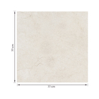 Piso Cerâmico Marmorizado Acetinado 77x77cm Externo Borda Reta 77009 Realce