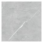 Piso Cerâmico Marmorizado Acetinado Borda Reta Interno 81x81cm Selene Grey Formigres Prime