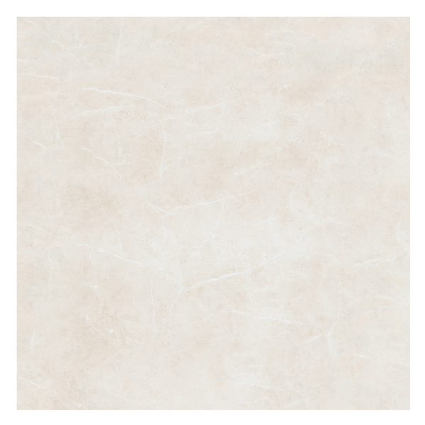 Piso Cerâmico Marmorizado Acetinado Borda Reta Interno 88x88cm Persa Bege Formigres Prime