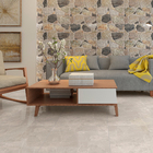 Piso Cerâmico Marmorizado Brilhante Borda Reta Interno 63x63cm PSI-63090R Incenor