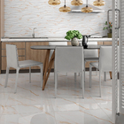 Piso Cerâmico Marmorizado Brilhante Borda Reta Interno 63x63cm PSI-63540R Incenor