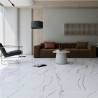 Piso Cerâmico Marmorizado Brilhante Borda Reta Interno 72,5x72,5cm RT75012 Viva Cerâmica